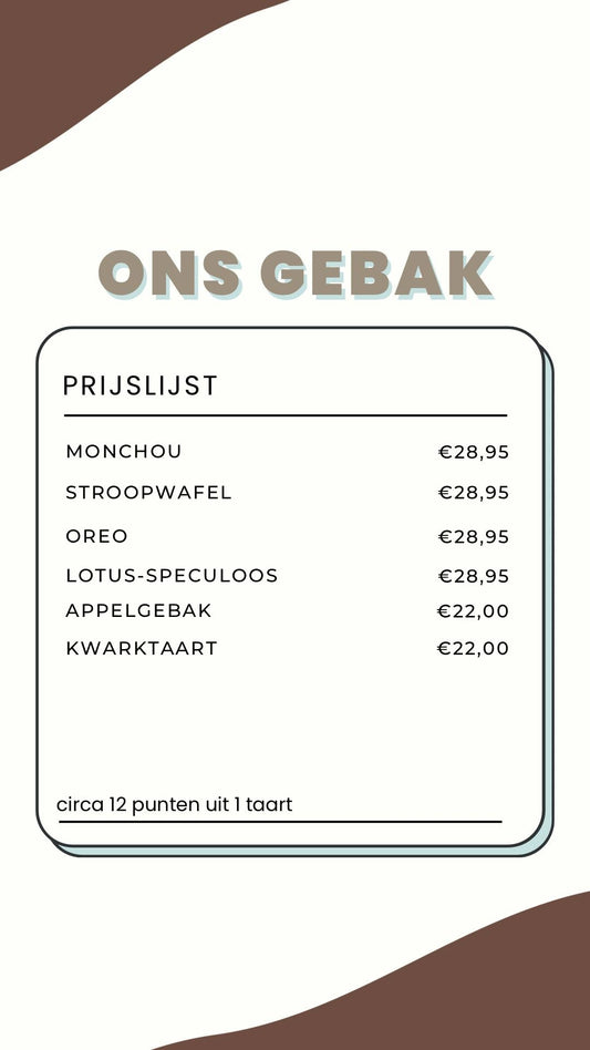 Gebak waar je eigenlijk geen nee tegen kunt zeggen